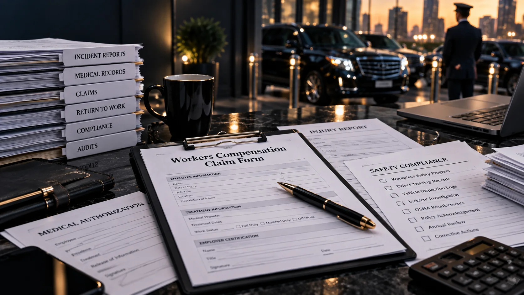 Workers compensation paperwork